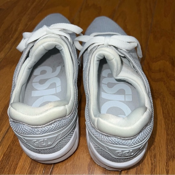Asics Soft Gray Gel-Kayano Trainer Evo Fashion Athletic Sneakers Size 7.5 - Picture 12 of 15